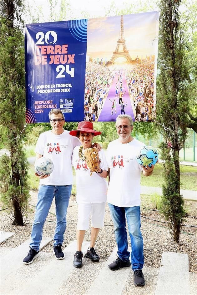 José Manuel Blanco, Susana Canales y Guillaume Pierre 