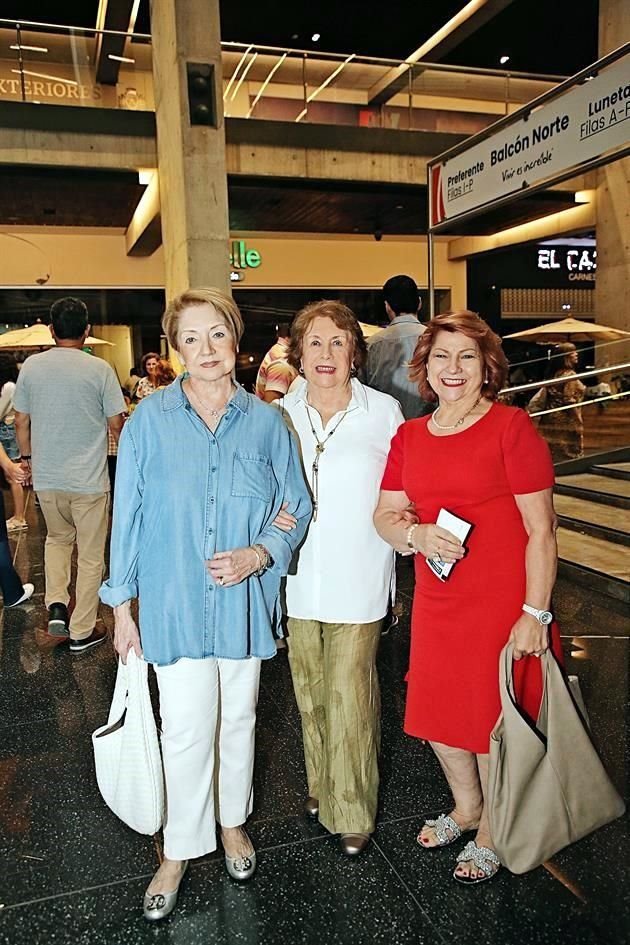 Hilda Garza de Martínez, Rosa Valdés de Villarreal y Yelillé Yamallel