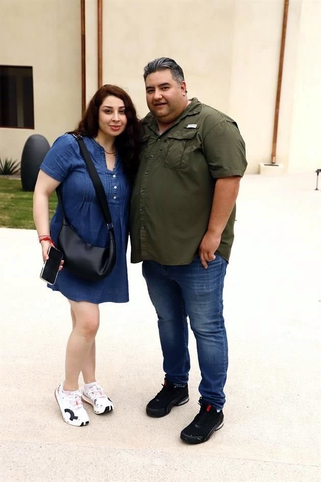 Paty Garza y Enrique Arreola