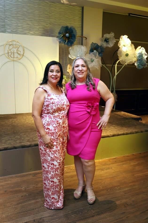 Susana Tienda de Leal y Norma Garza de Santiago