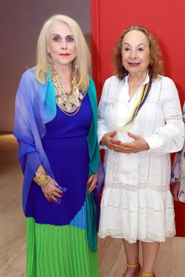 Tey González de Salas y Aurora Cantú de Cagnasso