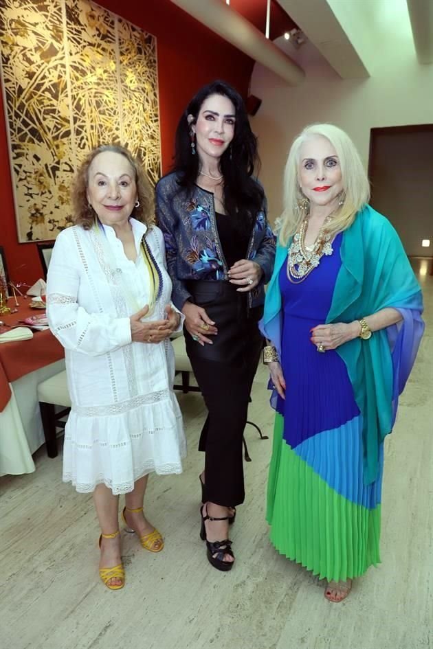 Aurora Cantú de Cagnasso, Martha Martínez de Ruiz y Tey González de Salas