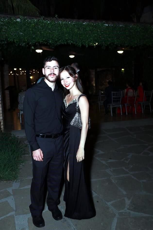 David Fox y Eugenia Martínez