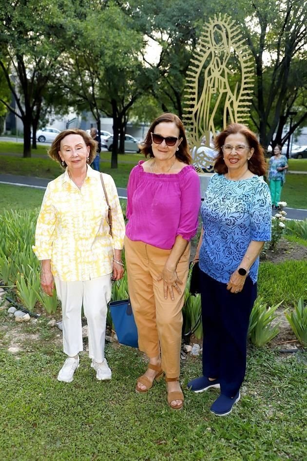 Tere Morales de Galindo, Elena Garza y Leonor González de Zavala