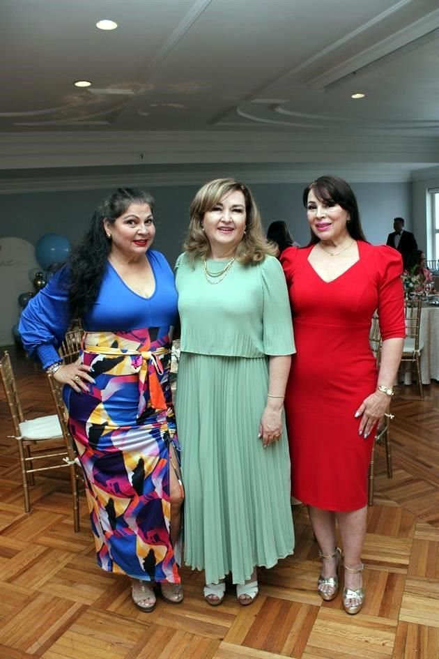 Cristina Sauceda, Adriana González Rubio y Edith Garza