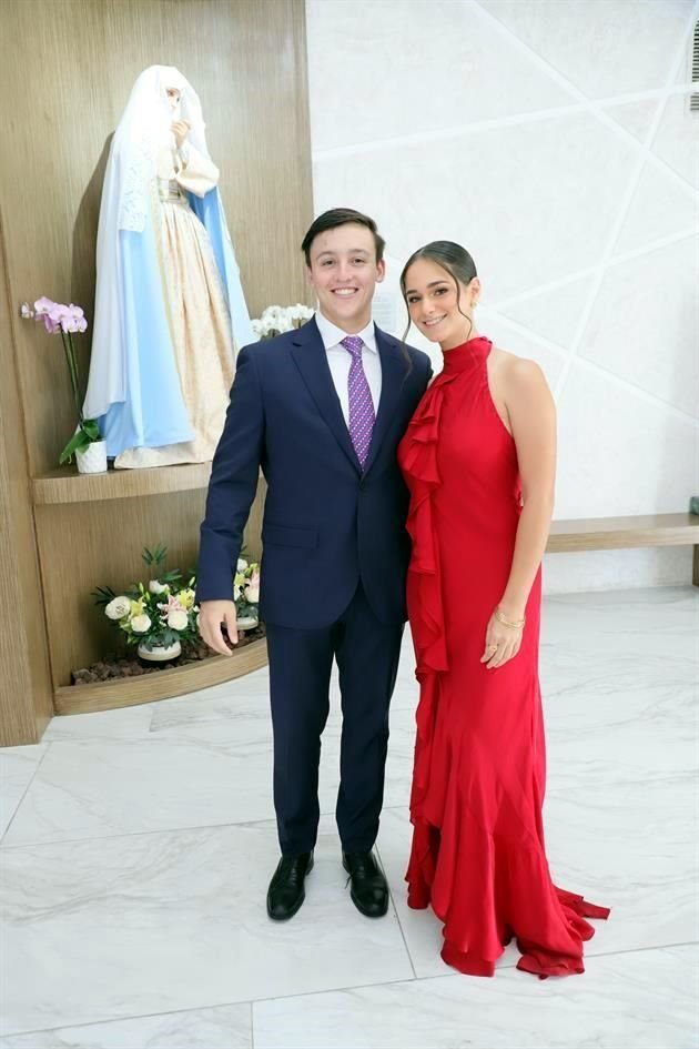 Gabriel Guardado y Andrea Martín