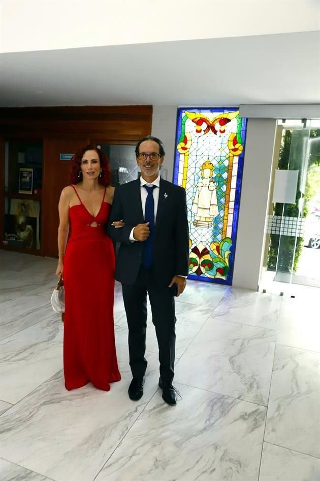 Cecilia Martínez y Patricio Calvi