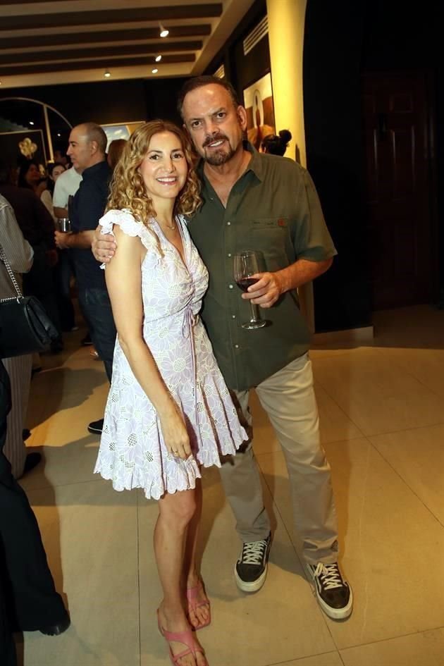 Sofía de la Garza y Benito Leal