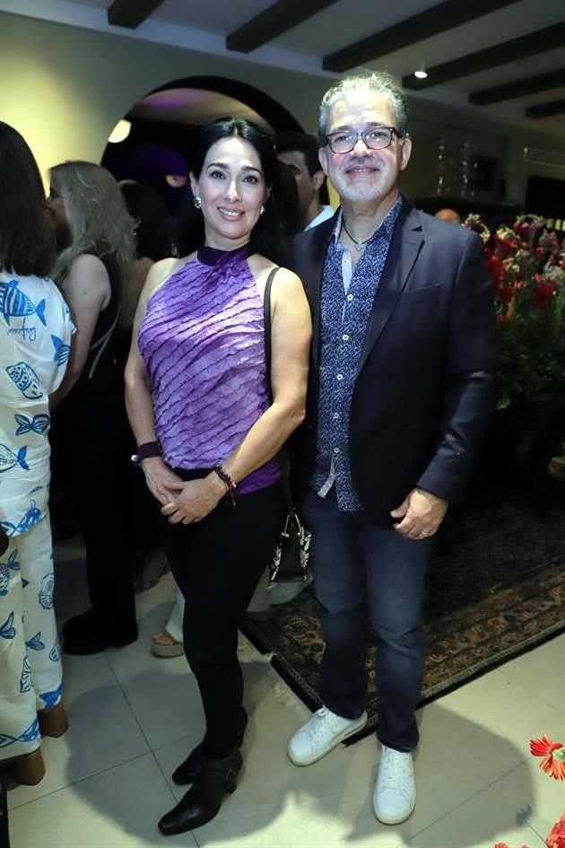 Pilar Esparza y Sergio Salinas