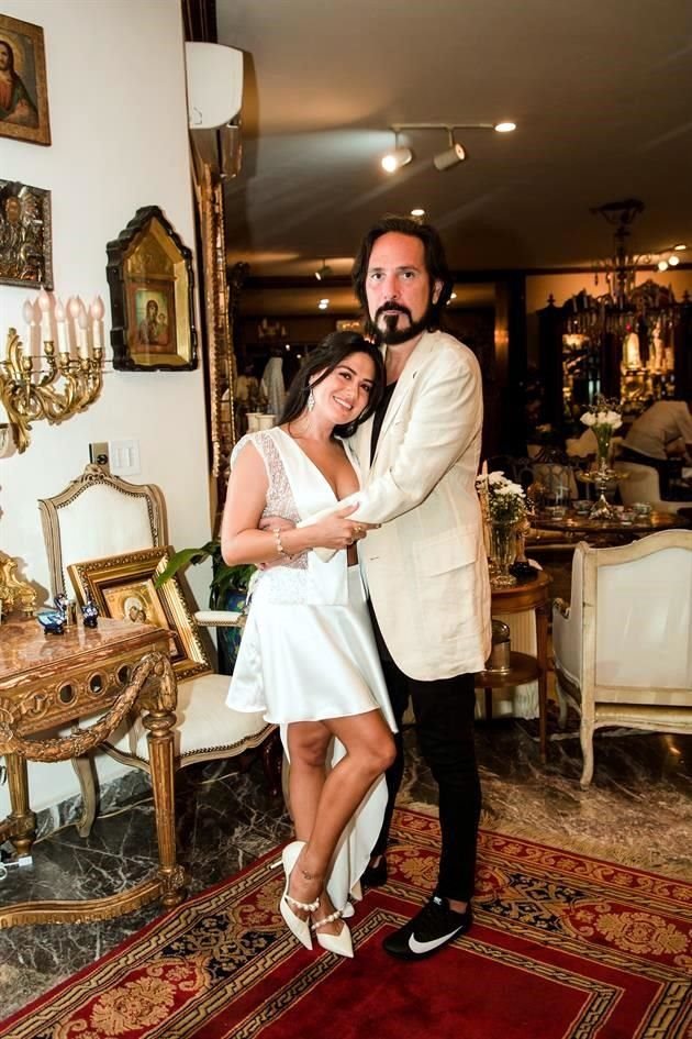 Catalina Cavazos y Eduardo López