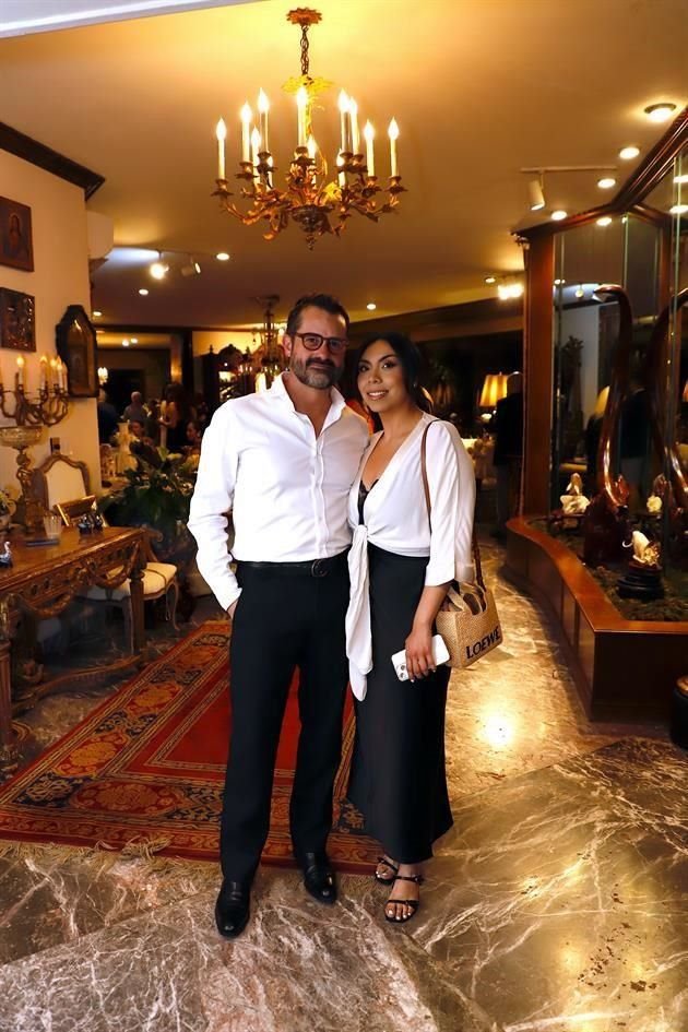 Carlos Giordano y Julia Contreras
