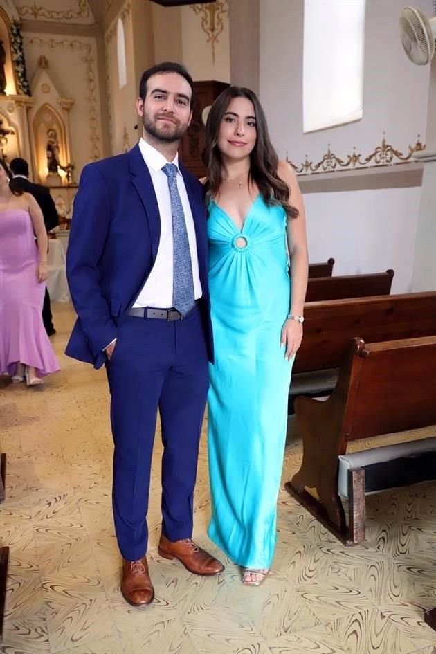 Renato Ulloa y Alexia Zaragoza