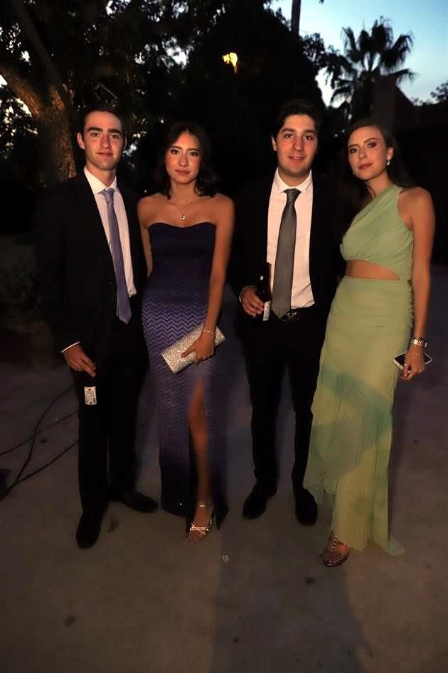 Gerardo Valdés, Lana Avalos, Guillermo Sala y Ana María Valdés