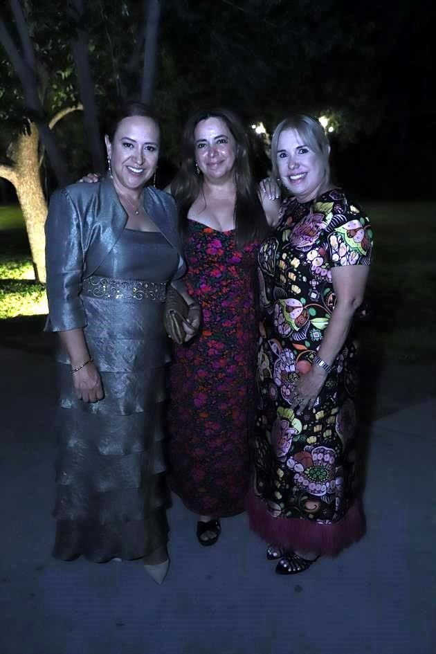 Lula Sánchez Sara Pérez y Laura Gloria