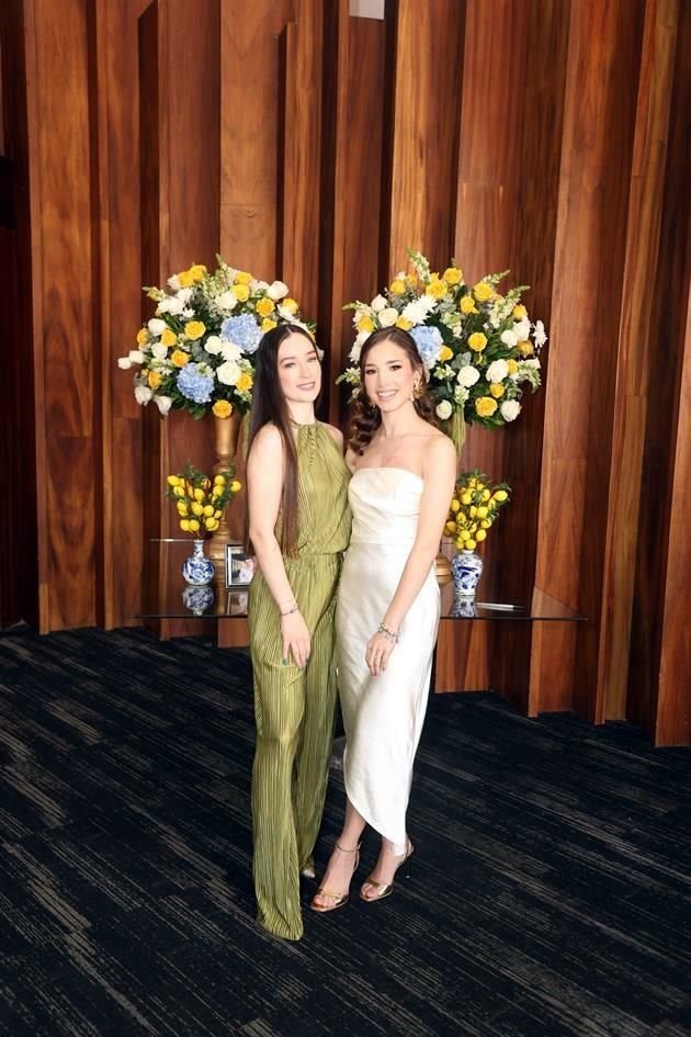 Abril Guzmán y Cecilia Romero