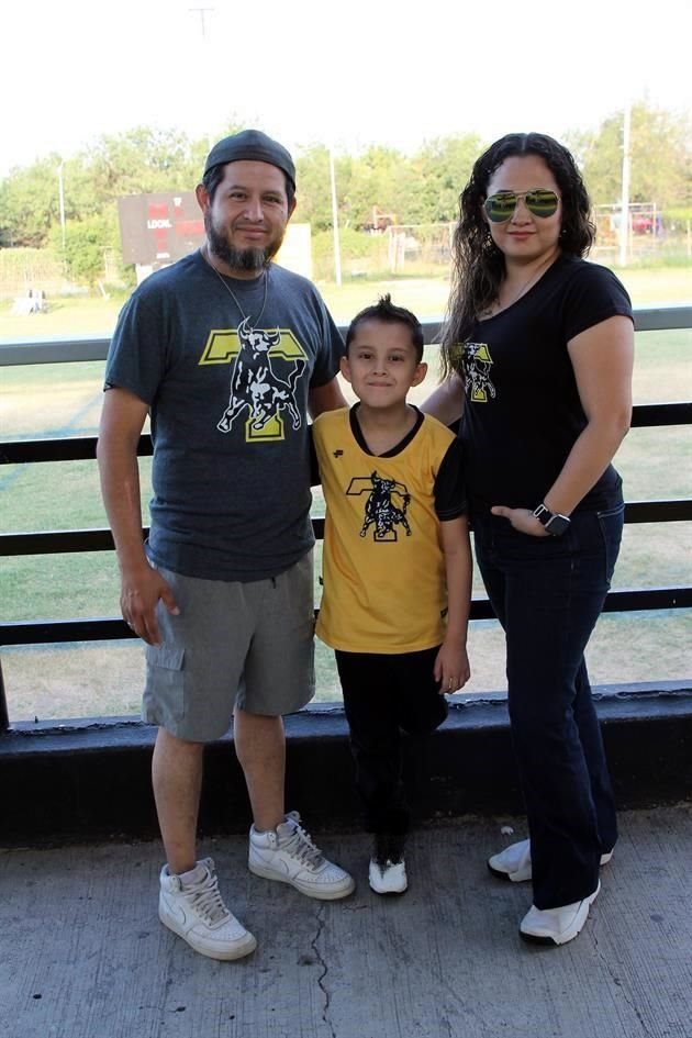 Carlos Leija, Said Leija y Silvia Rojas