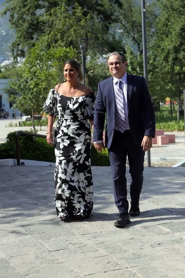 Rocío Suárez de Ortiz y Mauricio Ortiz