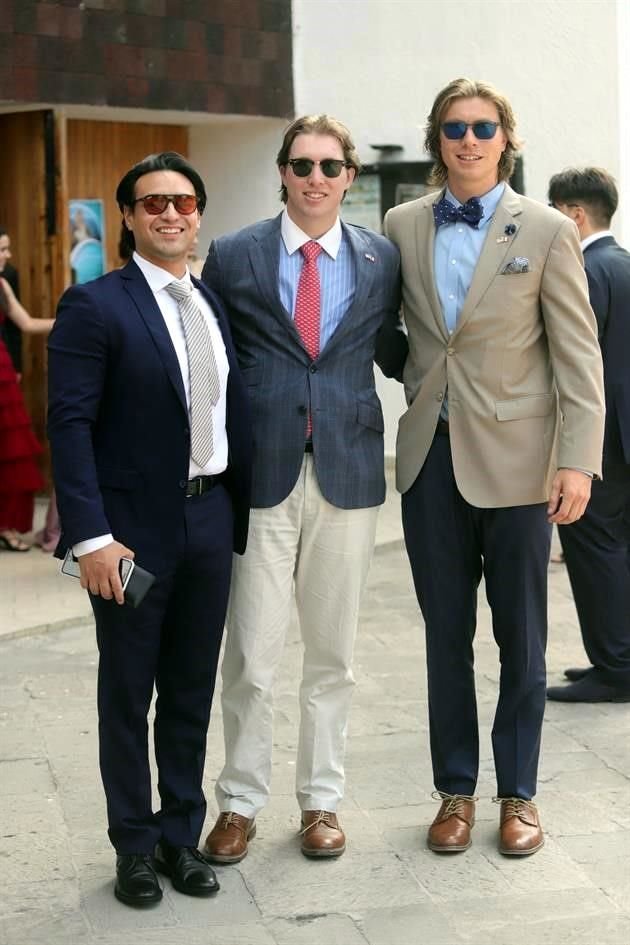 Luis Rodríguez, Dillan Worrell y Milar Siprano
