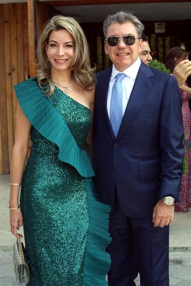 Mágala Martínez de Gómez e Ismael Gómez