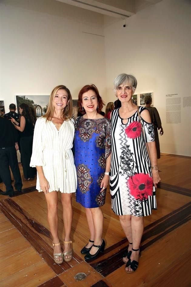 Betty Lozano, Martha Sañudo de Leighton y Cristina González