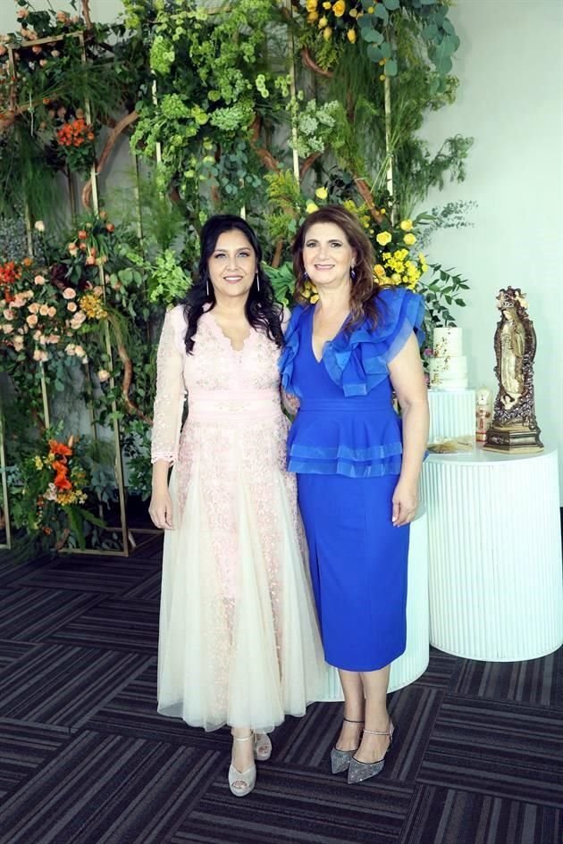 Alejandra Moncada de Montemayor y Tere Rico Cid