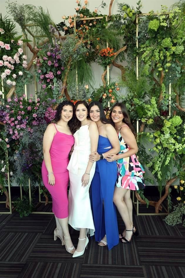 Mónica Elizondo, Ana Montemayor, Jimena Elizondo y Lizeth Perales