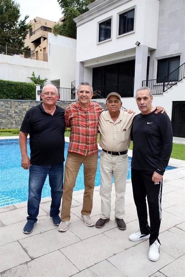 Javier Montfort, Óscar Villagrán Valdez, Humberto García Gutiérrez e Isaías Ábrego Cantú