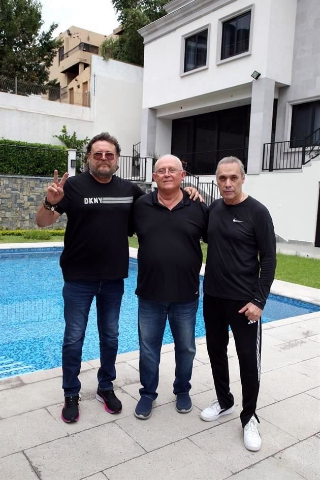 Jesús Treviño Martínez, Javier Montfort e Isaías Ábrego Cantú