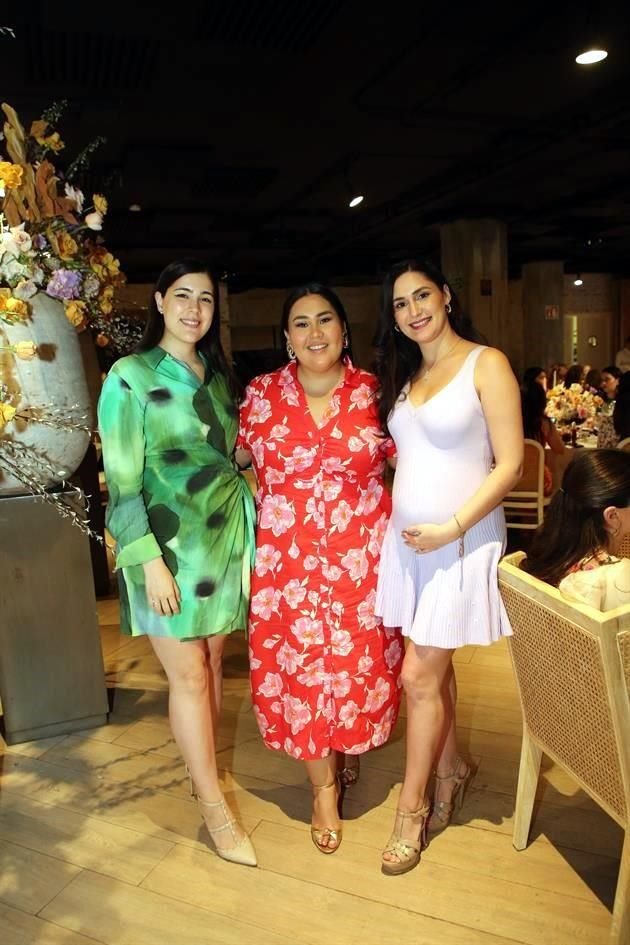 Marcy Reyes, Alejandra Garza y Valeria Escobedo