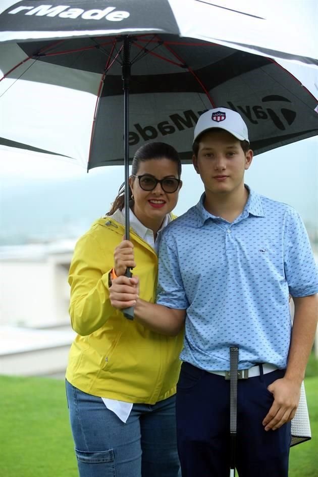 Magaly Garza y Andrés Castañeda