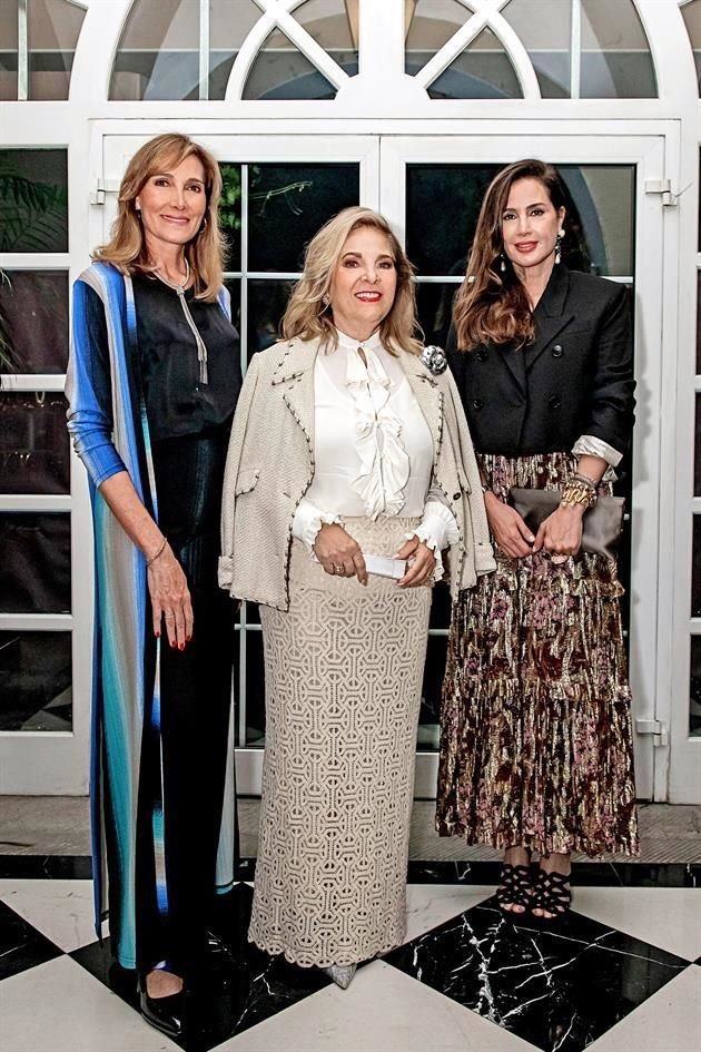 Alejandra Alemán, Liliana Melo de Sada y Martha Cristiana Merino