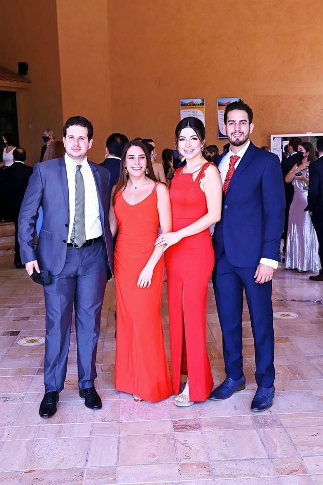 Oscar Escalante, Regina Karam, Jackie Kane y Fernando Galarza