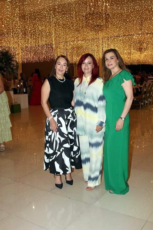 Marlene Villarreal, Gabriela Treviño y Nidia Gutiérrez