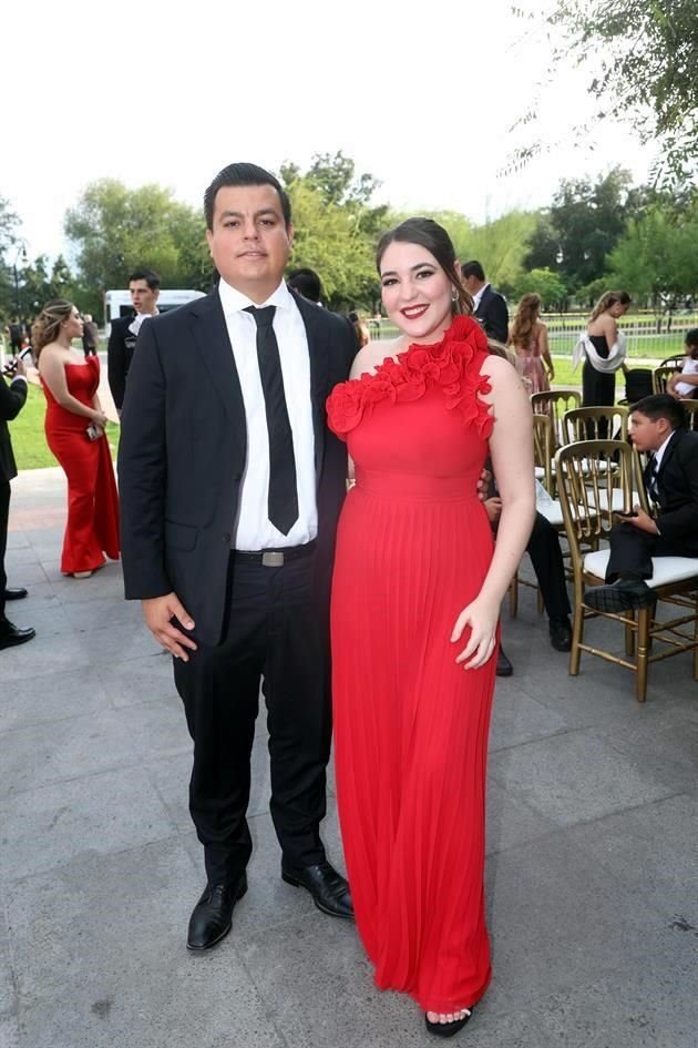 César Ibarra y Mariela Delgadillo