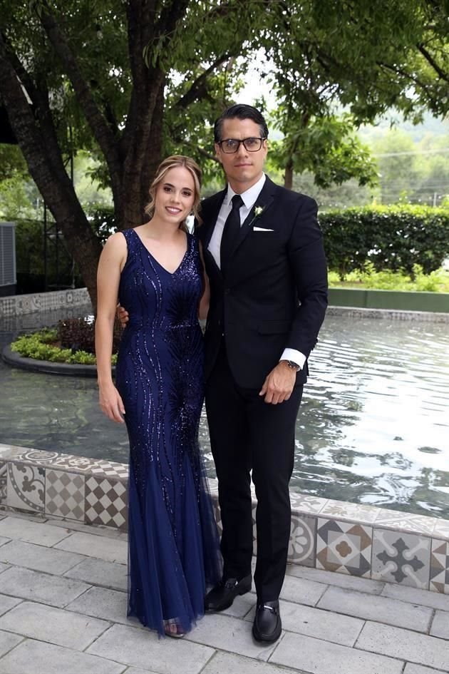 Ana Gaby García Canales y Eduardo Campa González