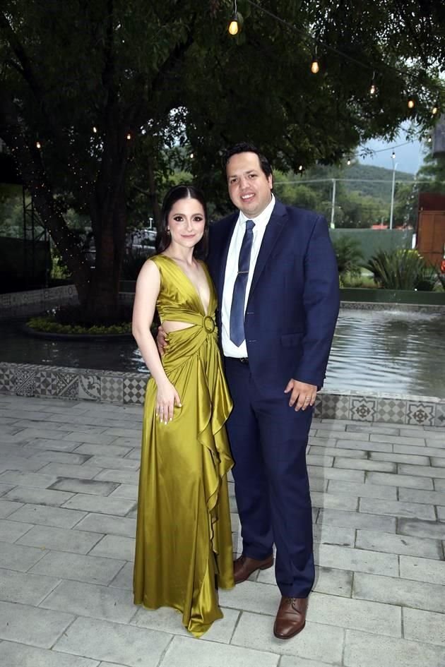 Marcela Treviño y Mario Ramírez