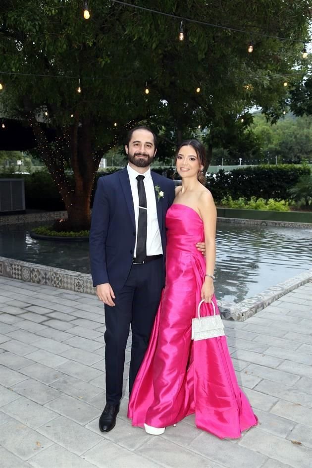 Diego Garza y Daniela Dávila Doria