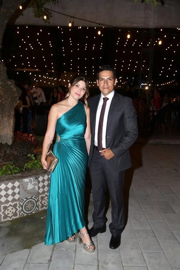 Juanita Cardona y Nicolás Duarte