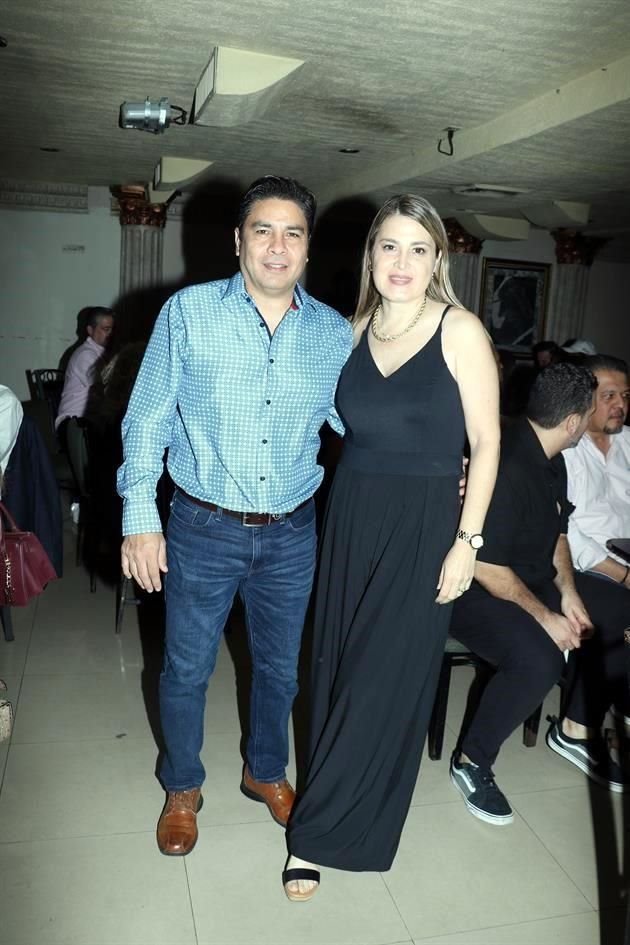 Carlos Sánchez y Ana Cárdenas