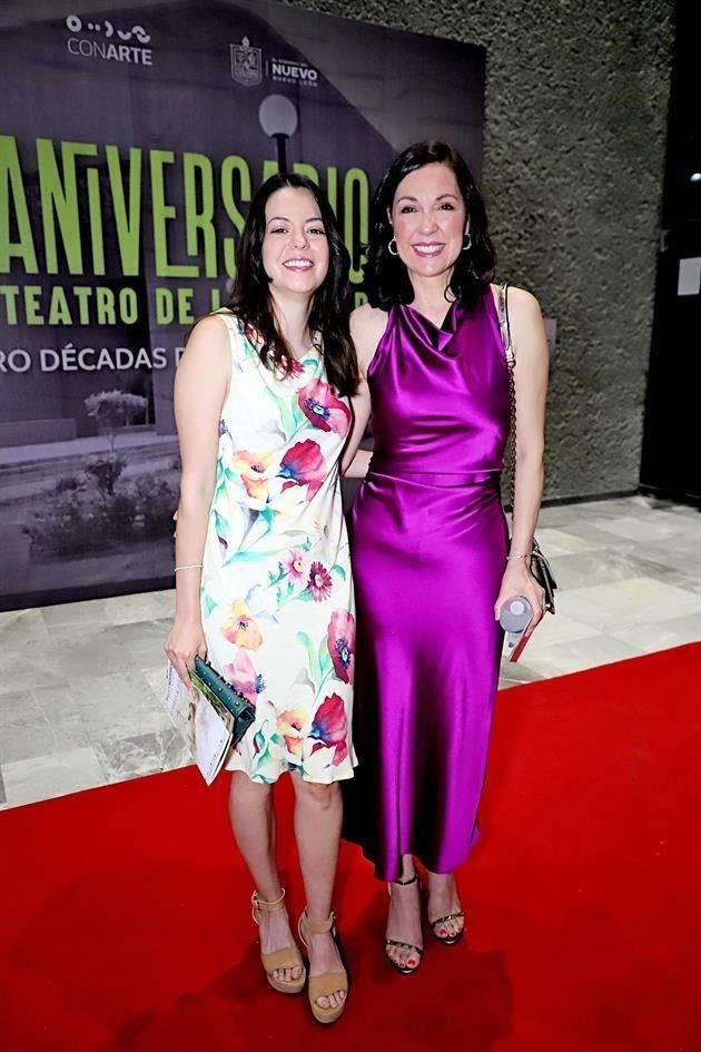 Mara Marchand y Laura Garza de Garza