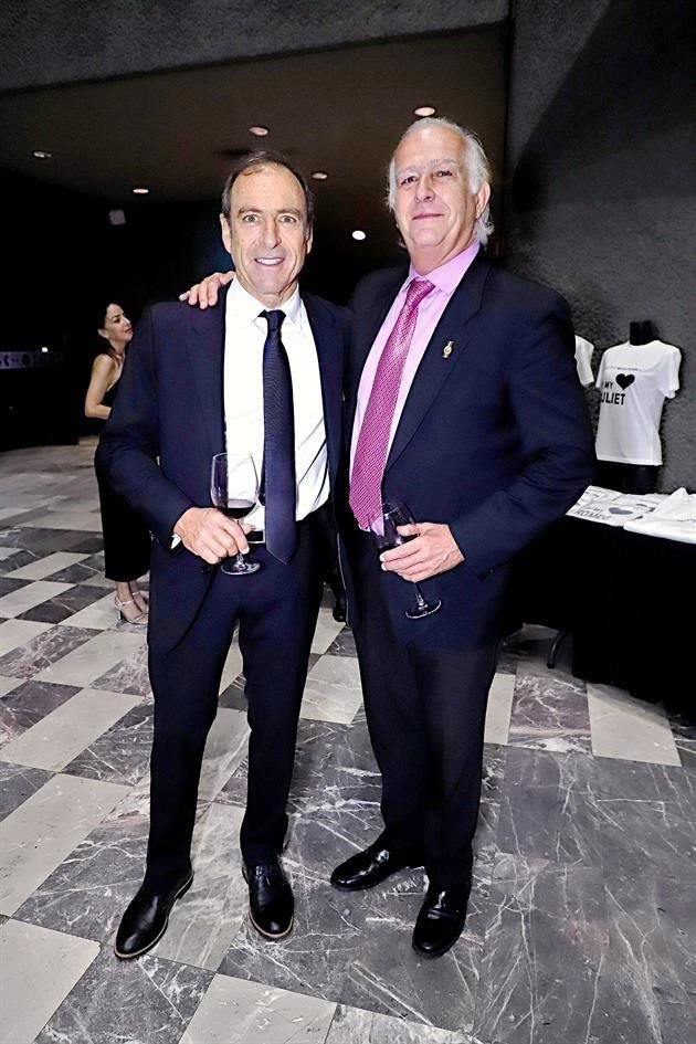 Alberto Garza Santos y Carlos Román Cepeda