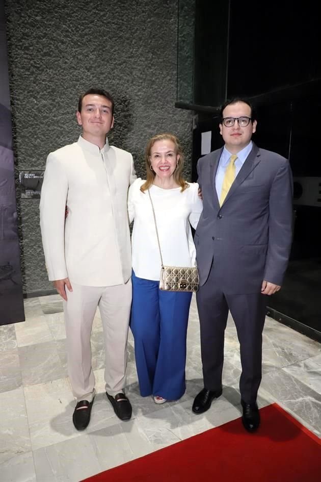 Mauricio García Gojon, Belinda Gojon de García y Manuel García Gojon