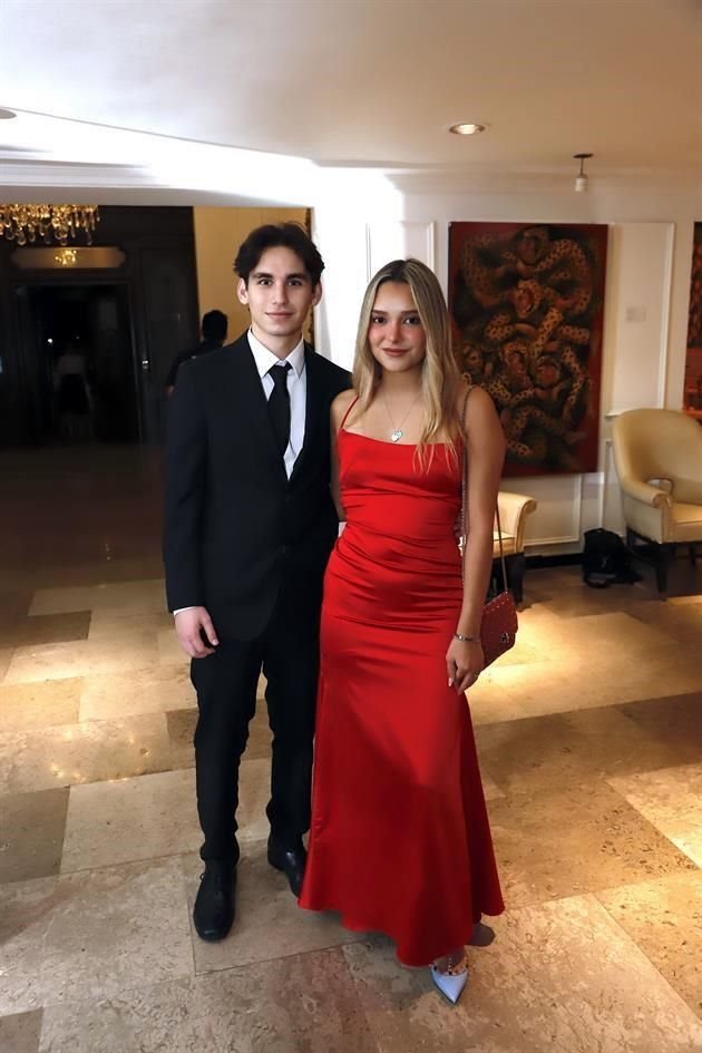 Maximiliano Garza y Priscila Hernández