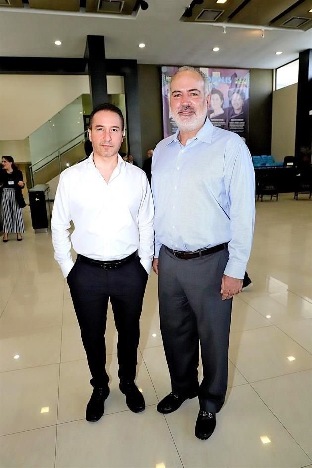 Adrián Treviño y Guillermo Plancarte