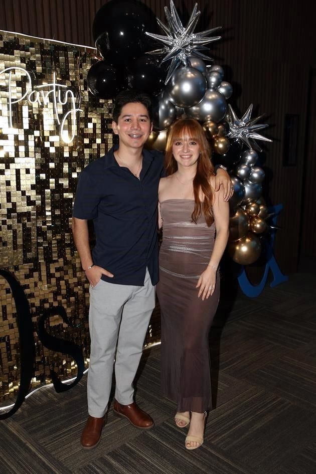 Adrián Garza Salazar y Katia Garza Salazar