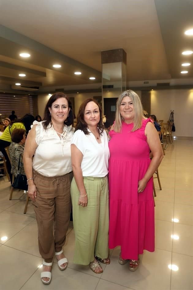 Angelina Herrera, Mónica Montemayor y Ale Sierra