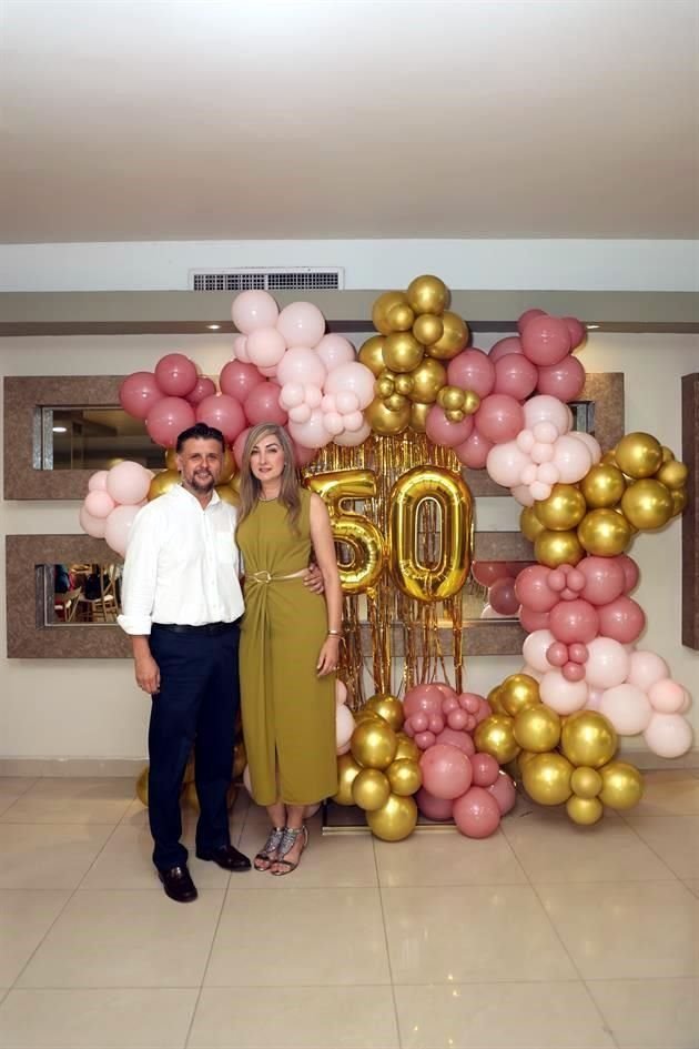 Arturo Sosa y Tania Galindo