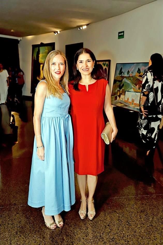 Mónica Zambrano de De la Garza y Mónica Díaz de Zambrano