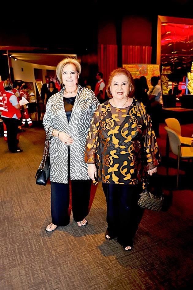 Silvia de la Garza de Villarreal e Hildeliza Meléndez de Herrera