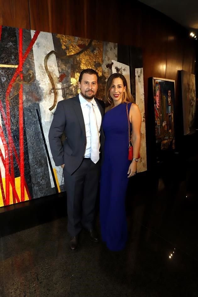 Daniel Saldaña y Ana Paola Garza de Saldaña